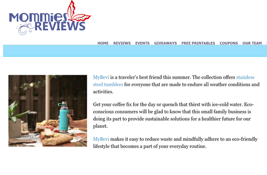 MyBevi Products Featured in Mommies Reviews Summer 2021 Must Haves