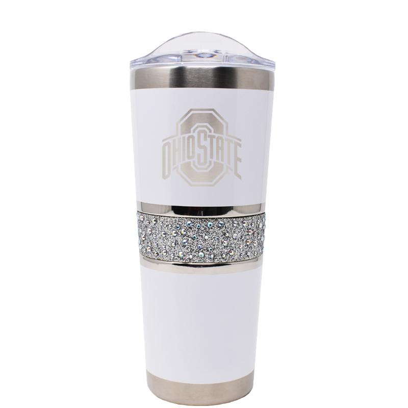 12oz. OHIO STATE ROCKS TUMBLER