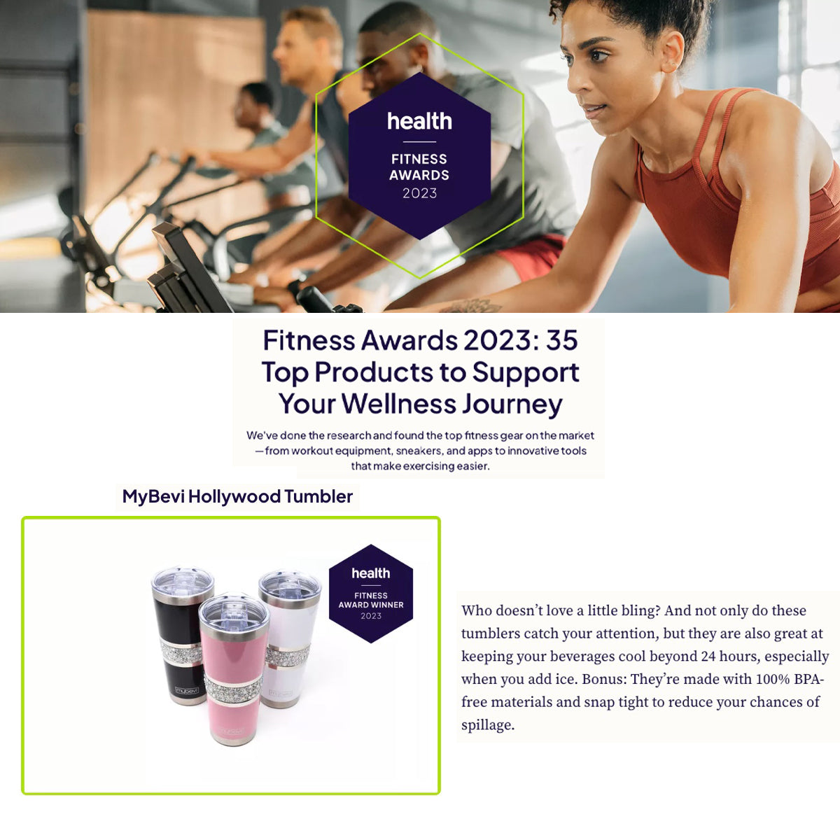 Health.com Fitness Awards 2023