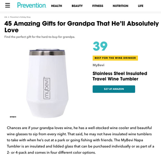 Prevention: 45 Amazing Gifts for Grandpa That He’ll Absolutely Love