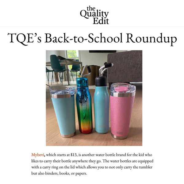 The Quality Edit - Back to School Roundup