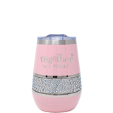 Limited Edition BCA 12 oz. Hollywood Rocks Tumbler | Bling Wine Tumbler with Lid