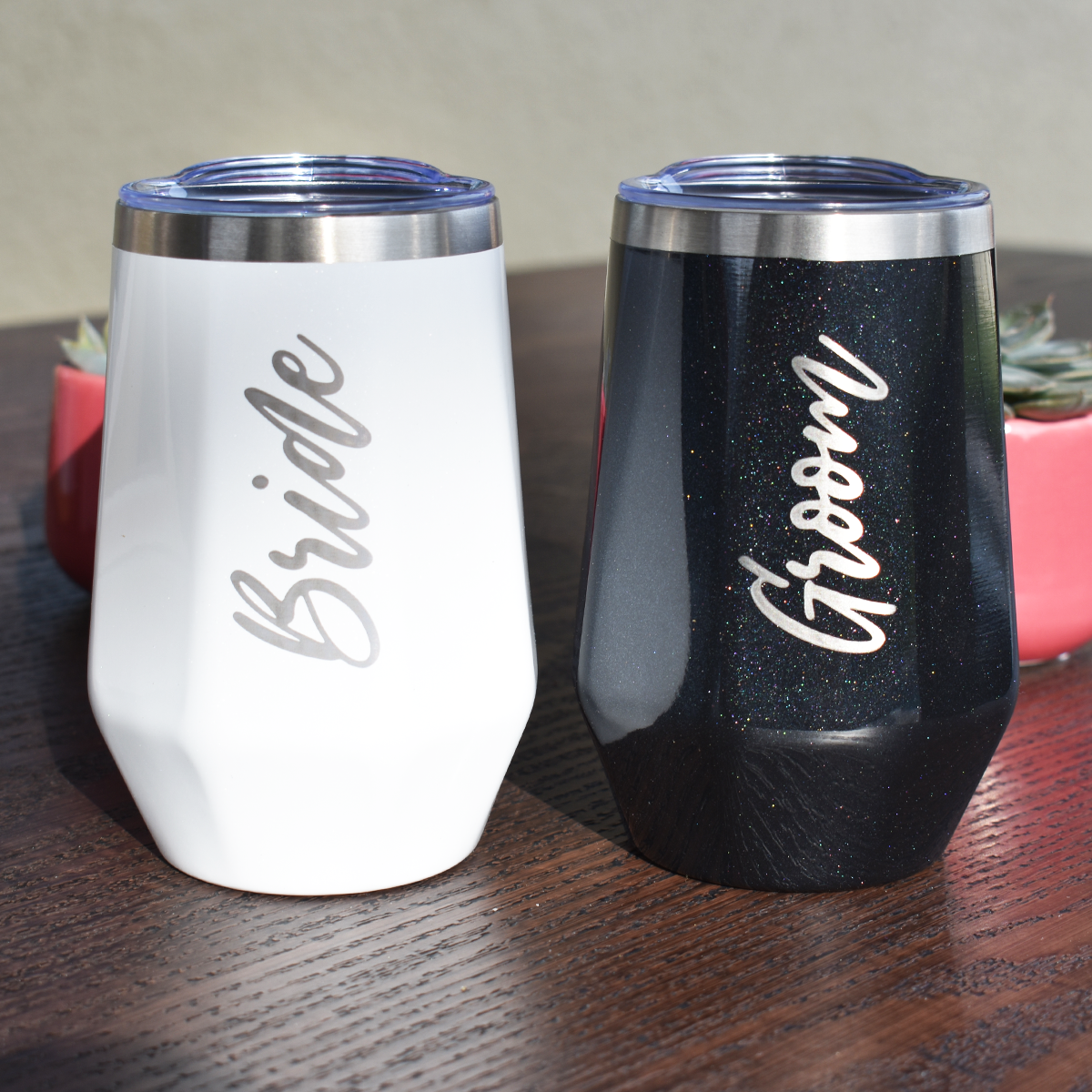 Napa Tumbler - 12 oz. - Bride and Groom Bundle