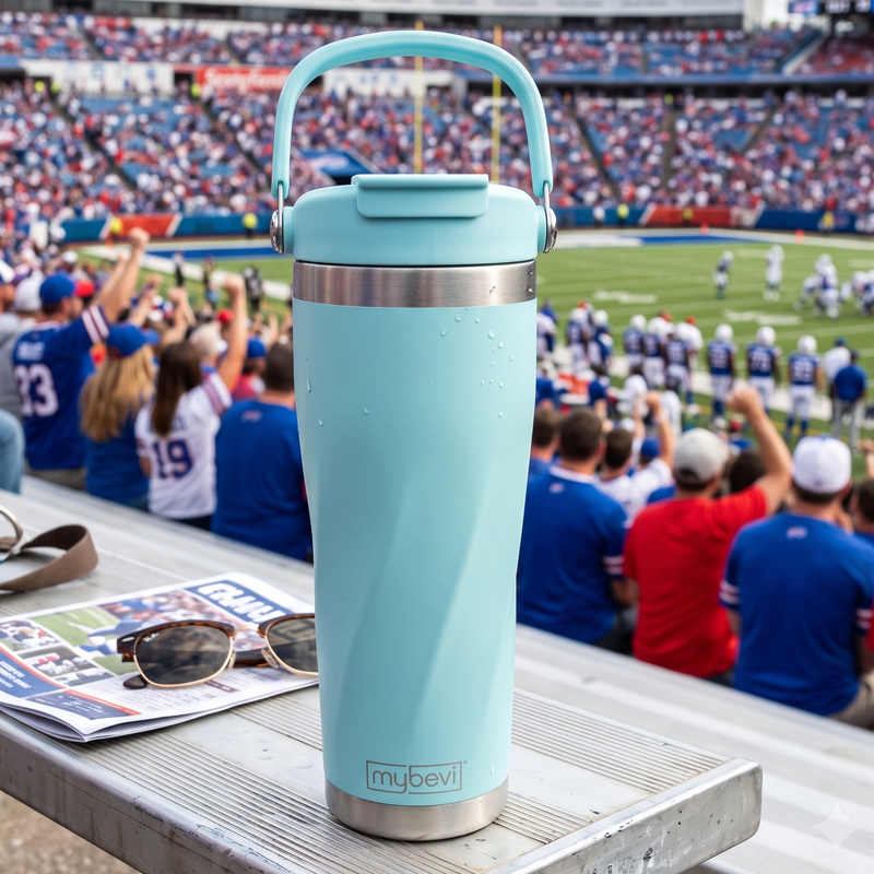 32oz Swirl Duo Flow Tumbler - Aqua