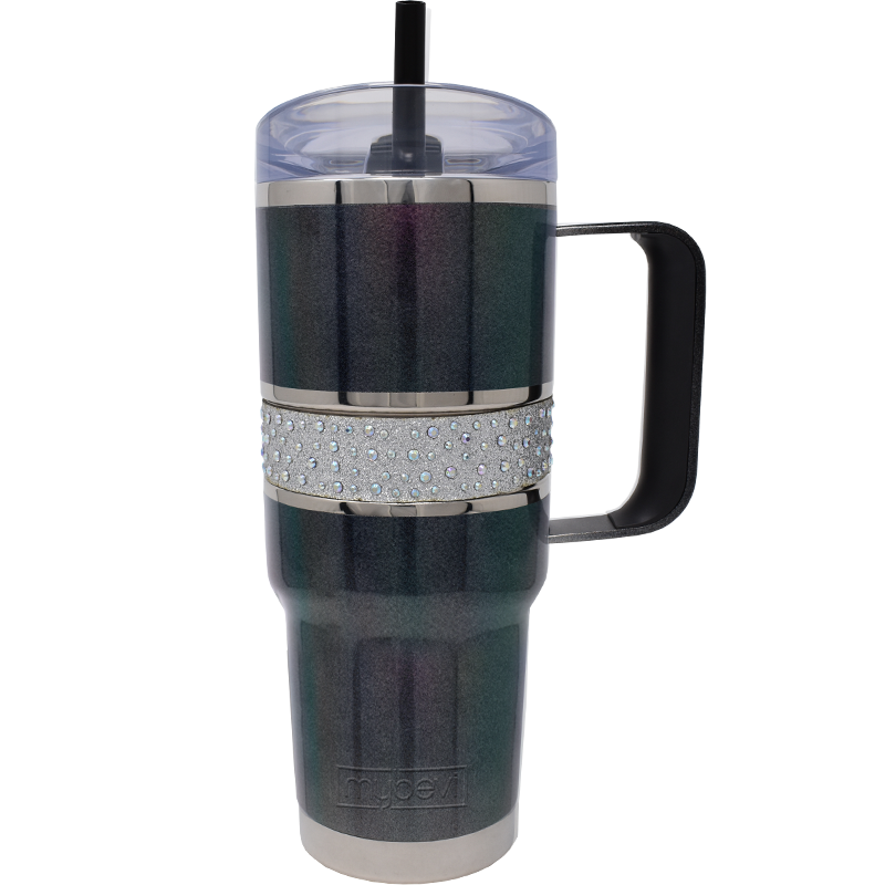 32 oz Hollywood Hydration Mug | Tumbler with Straw and Handle