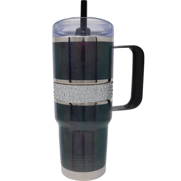 32 oz Hollywood Hydration Mug |Tumbler with Straw and Handle 