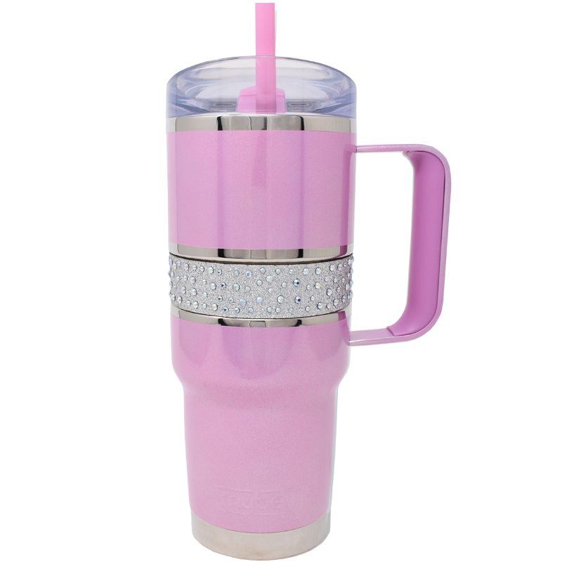 32 oz Hollywood Hydration Mug | Tumbler with Straw and Handle