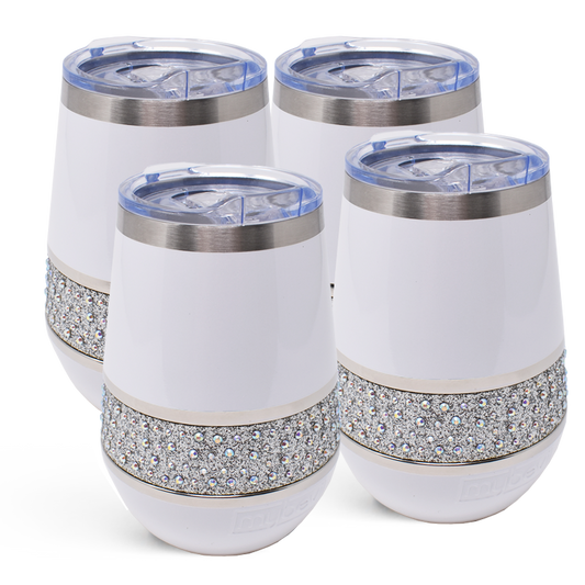 Hollywood Rocks Tumbler - 12 oz. - 4 Pack Bundle