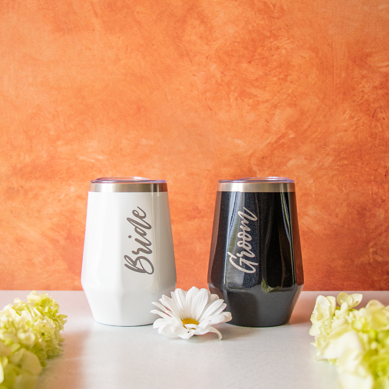 Napa Tumbler - 12 oz. - Bride and Groom Bundle