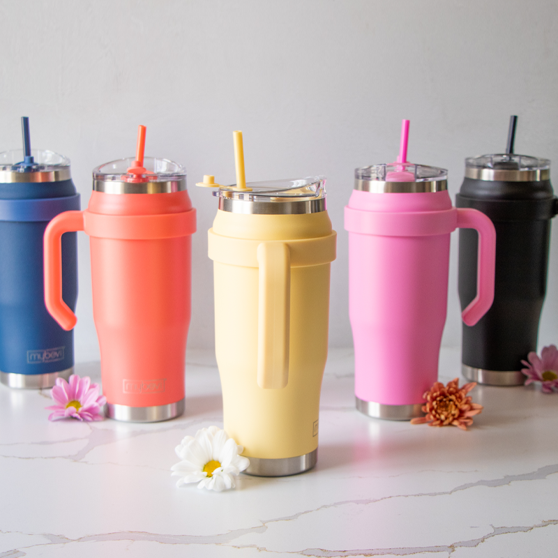 32 oz Outlander | Tumbler with Straw and Handle | Powder Coated