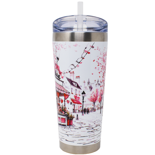 Limited Edition 26oz Classic Tumbler - Parisian Street