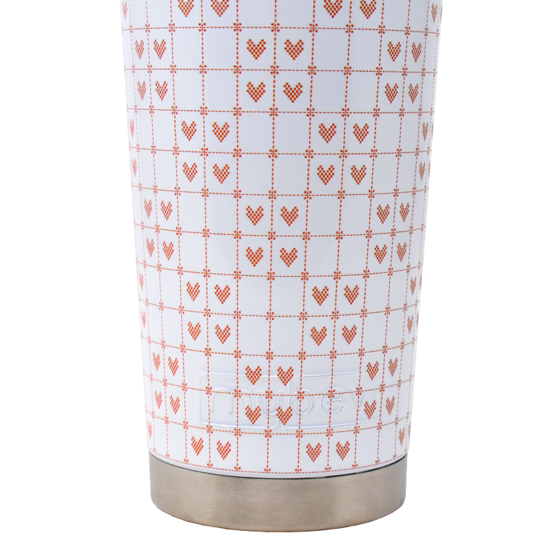 Limited Edition 26oz Classic Tumbler - Heart Knit