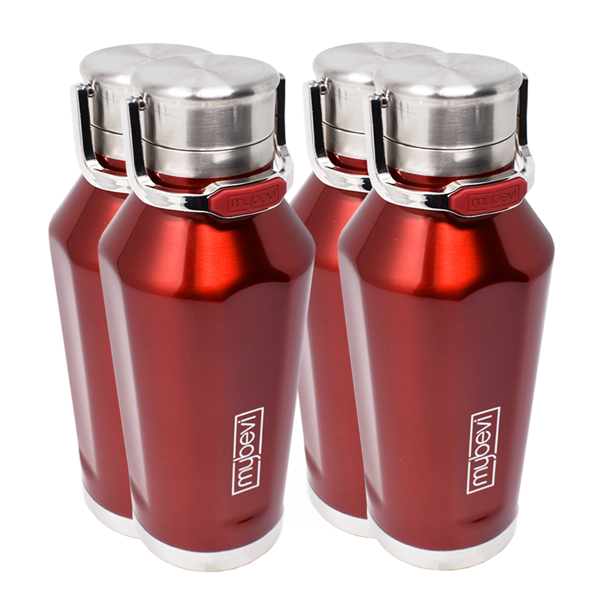 Quatro Canteen - 10 oz. - 4 Pack Bundle
