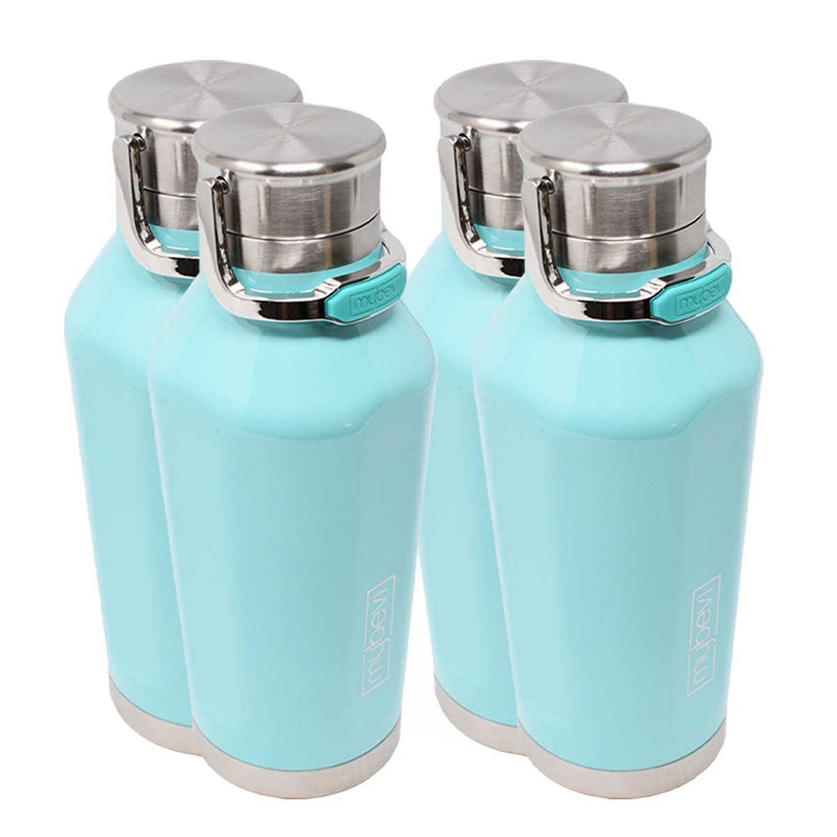 Quatro Canteen - 10 oz. - 4 Pack Bundle
