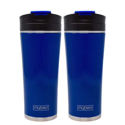 Commuter Tumbler - 16 oz. - Blue 2 Pack Bundle