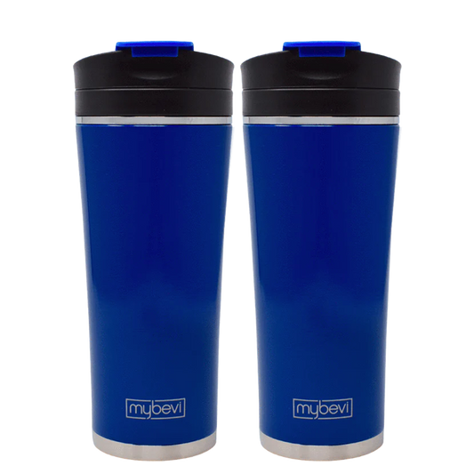 Commuter Tumbler - 16 oz. - Blue 2 Pack Bundle